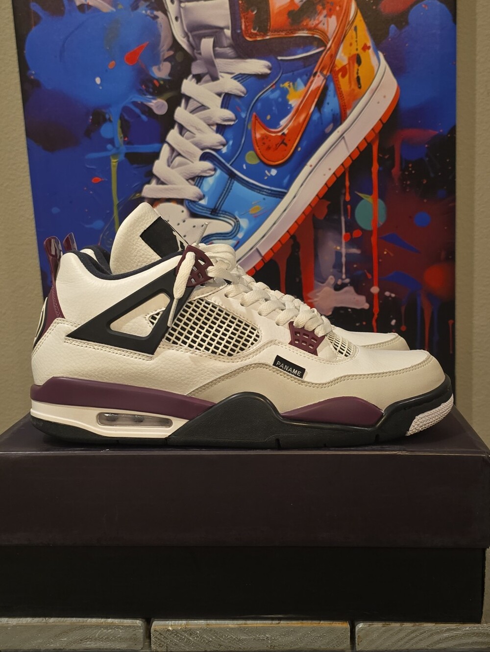 Size 12 - Jordan 4 Retro x Paris Saint-Germain Bordeaux 2020